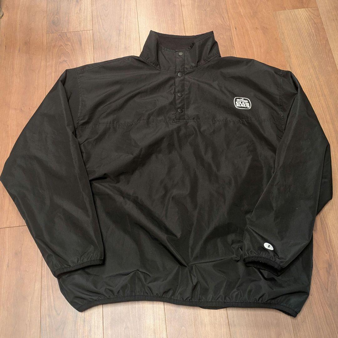 Electric ブラックジャケット ハーフジップ