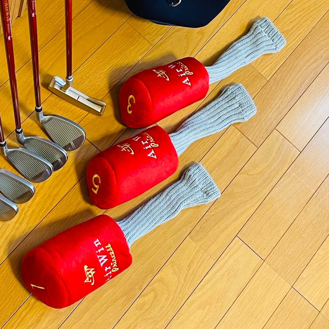 【美品・希少】Air Win レフティ レディース ゴルフクラブ11本セット