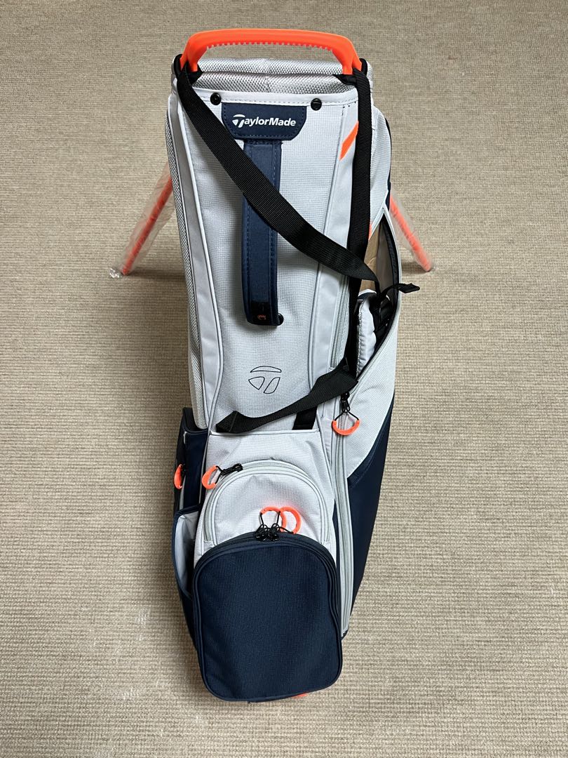 ぽ*ず様 【新品】TaylorMade スタンドバッグ グレー/ネイビー