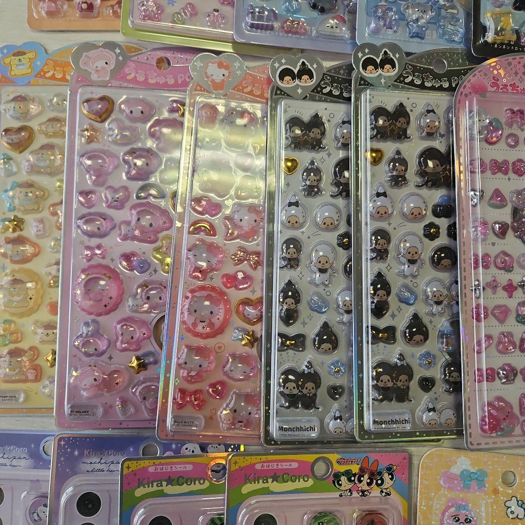 正規品❗ボンボンドロップシール、うるちゅるシールなど シール40セット✨