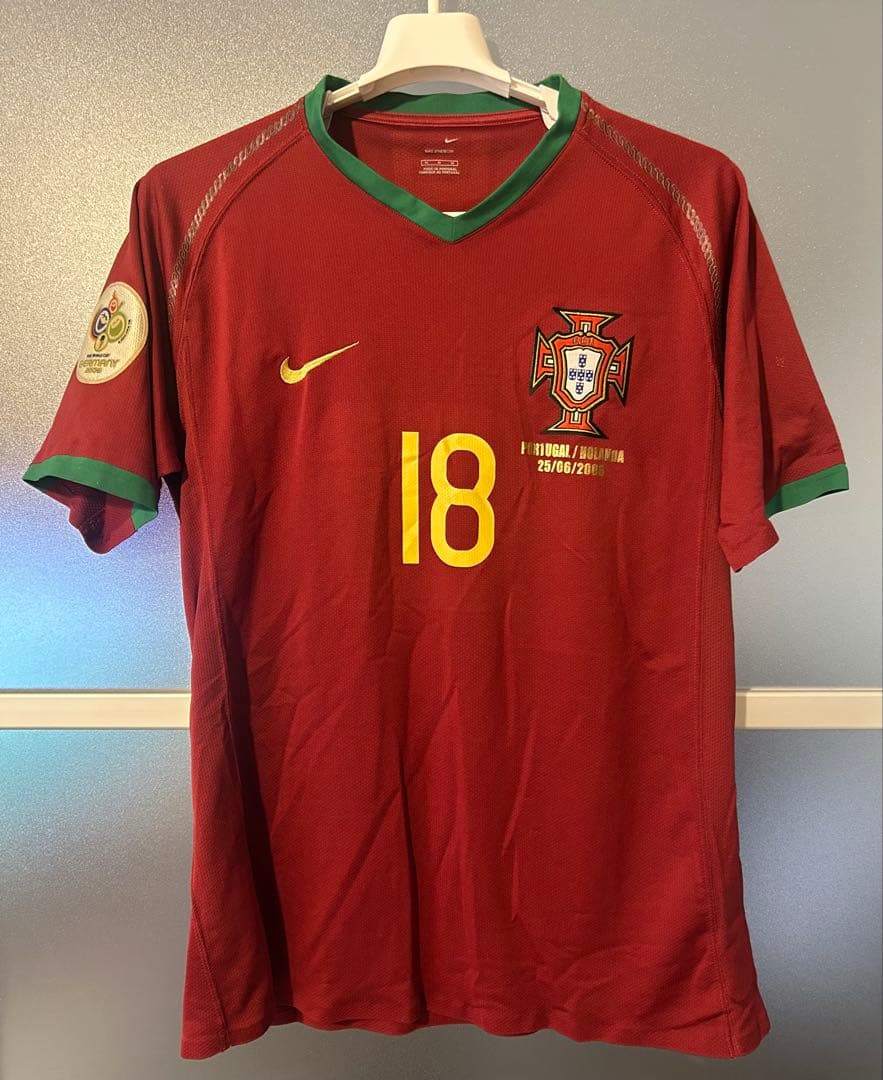 マニシェ ポルトガル代表 ホームユニフォーム 2006 ドイツW杯モデル