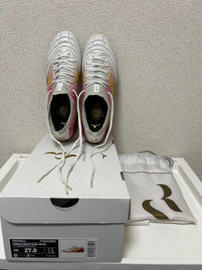 MORELIA NEO Ⅳ β JAPAN 27cm シューズキーパー付き