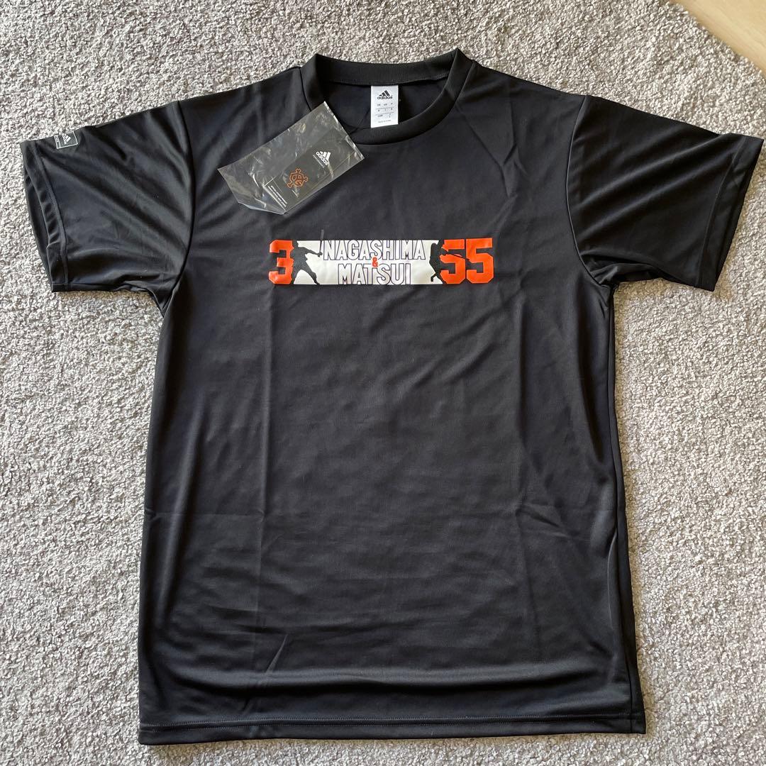 長嶋茂雄＆松井秀喜 限定販売Tシャツ アディダスTシャツ 読売ジャイアンツ