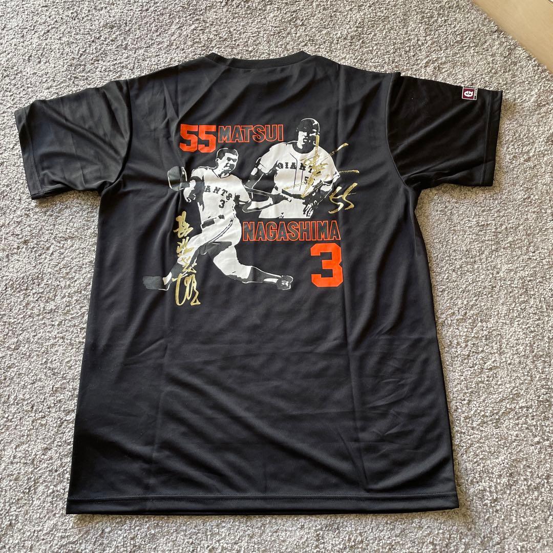 長嶋茂雄＆松井秀喜 限定販売Tシャツ アディダスTシャツ 読売ジャイアンツ