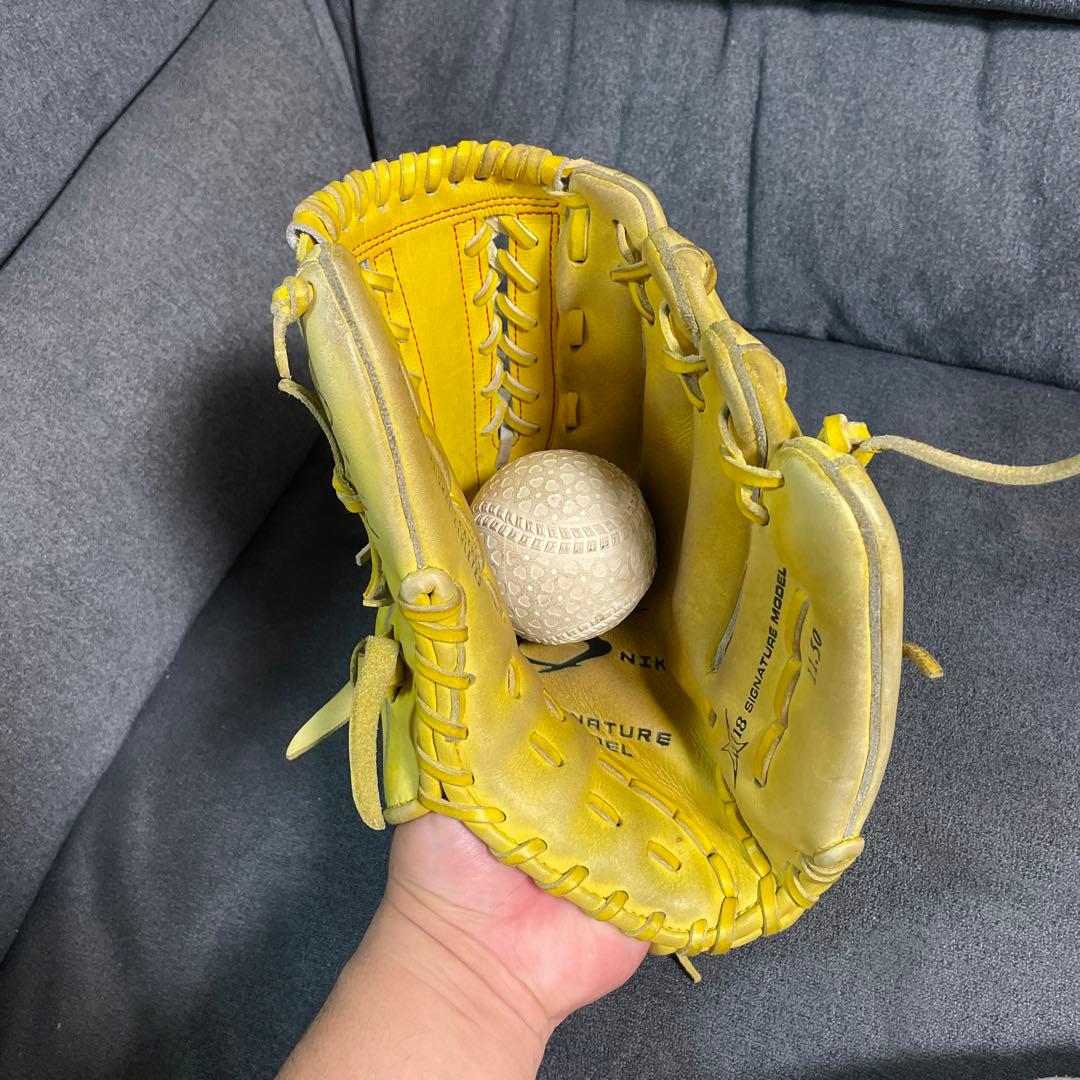ナイキ　グローブ　軟式　投手