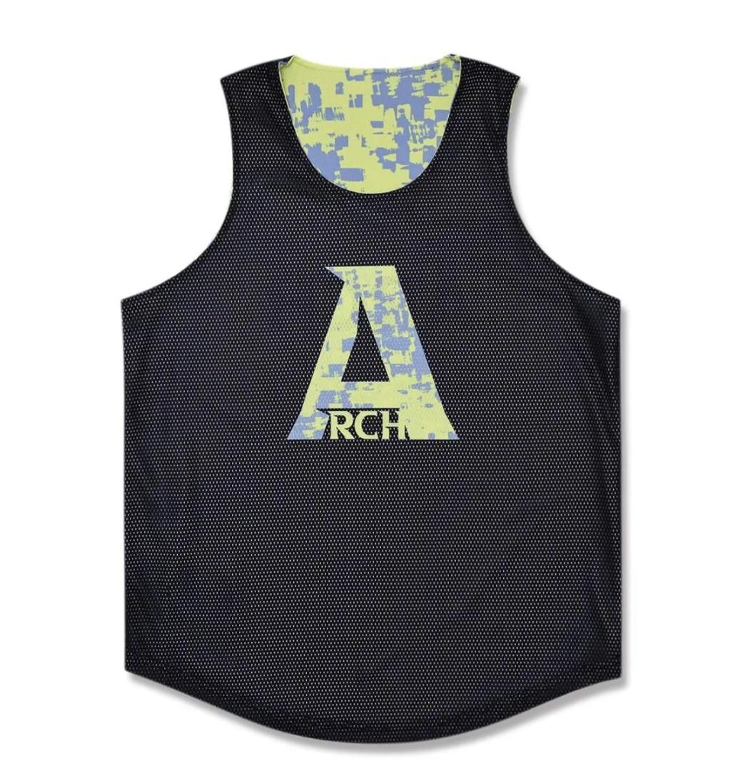 【未使用品】Arch grid faded rev. tank Mサイズ