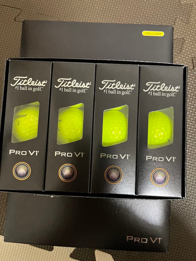 2025 TITLEIST PROV1 プロV1イエロー (１ダース12球入）