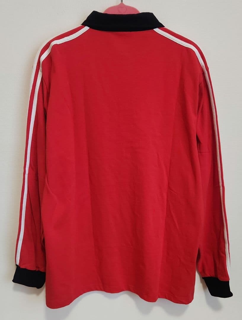 ACミラン adidas 長袖ポロシャツ 赤　2004年