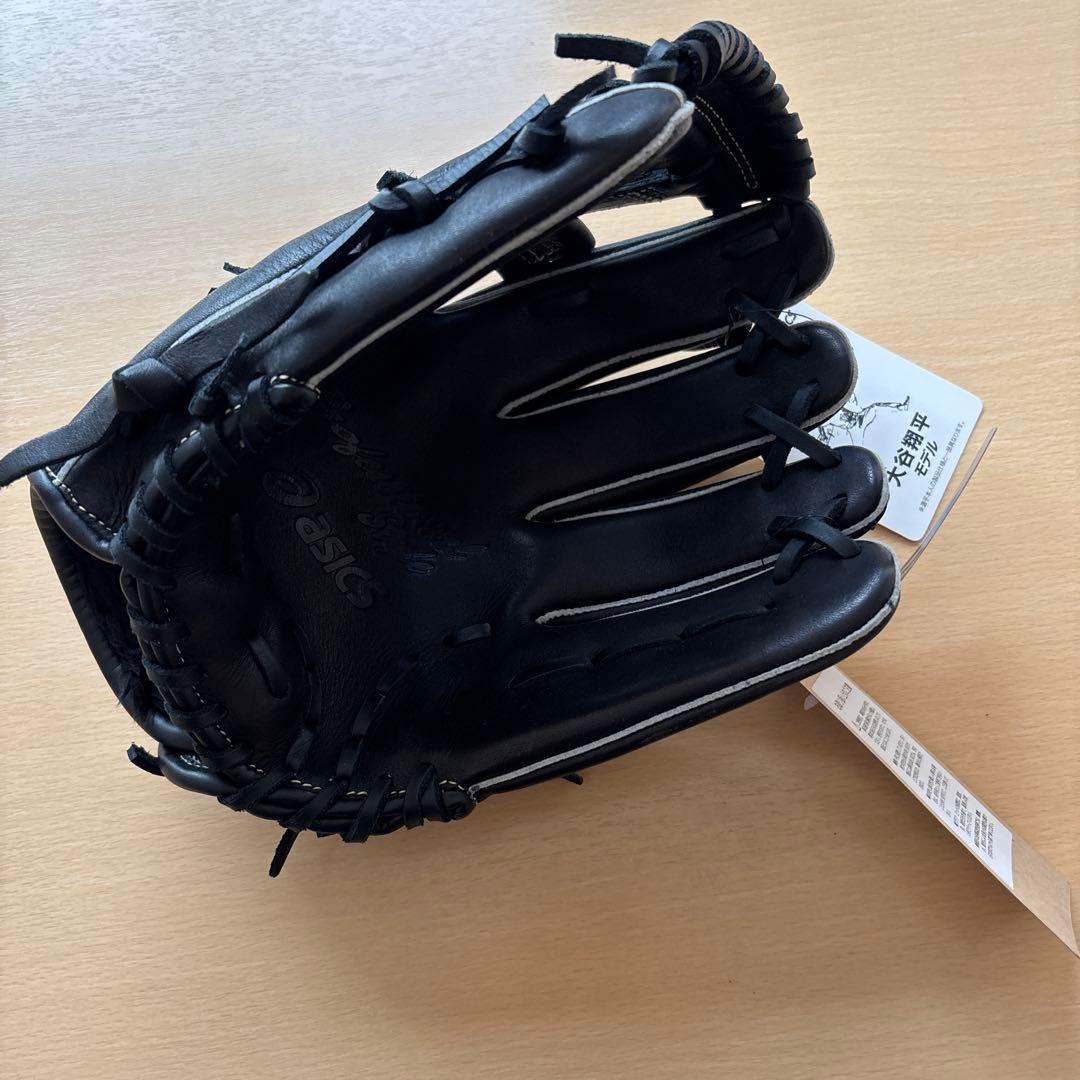 新品　タグ付きasics 大谷翔平モデル ブラック 野球グローブ