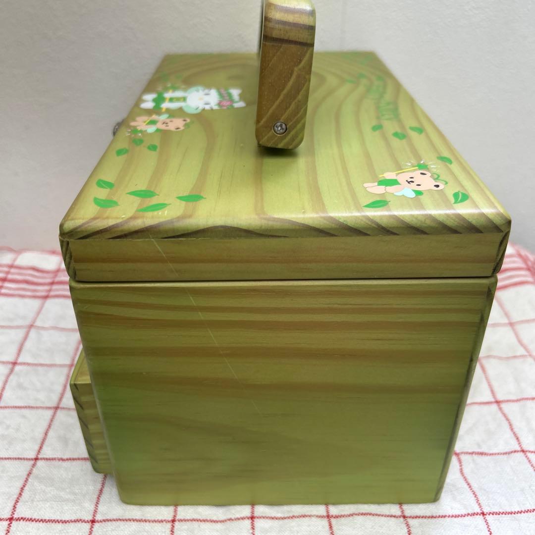 ハローキティ　キティ　フェアリーキティ　木製　ソーイングBOX 収納箱