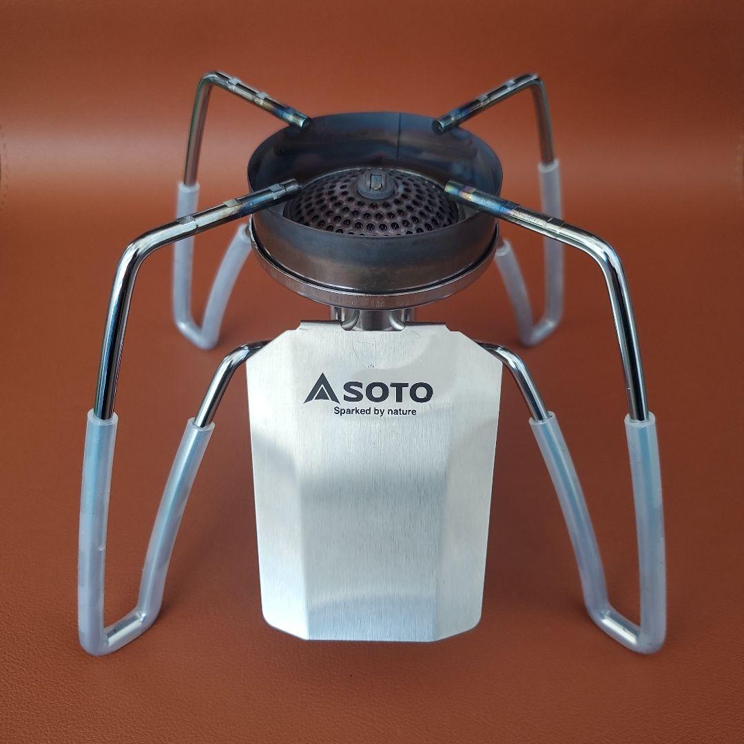 SOTO ST-310 シングルバーナー + ４種類バーナー対応 遮熱テーブル