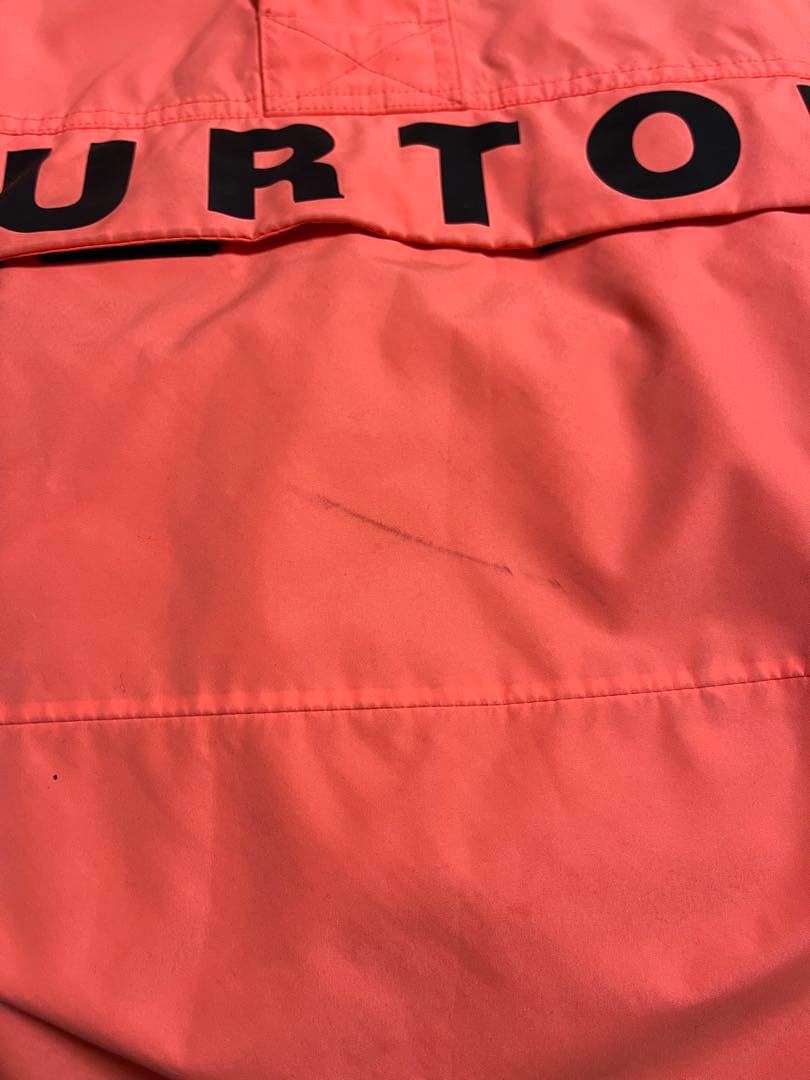 BURTON 22-23ジャケットビブパンセット　オレンジ
