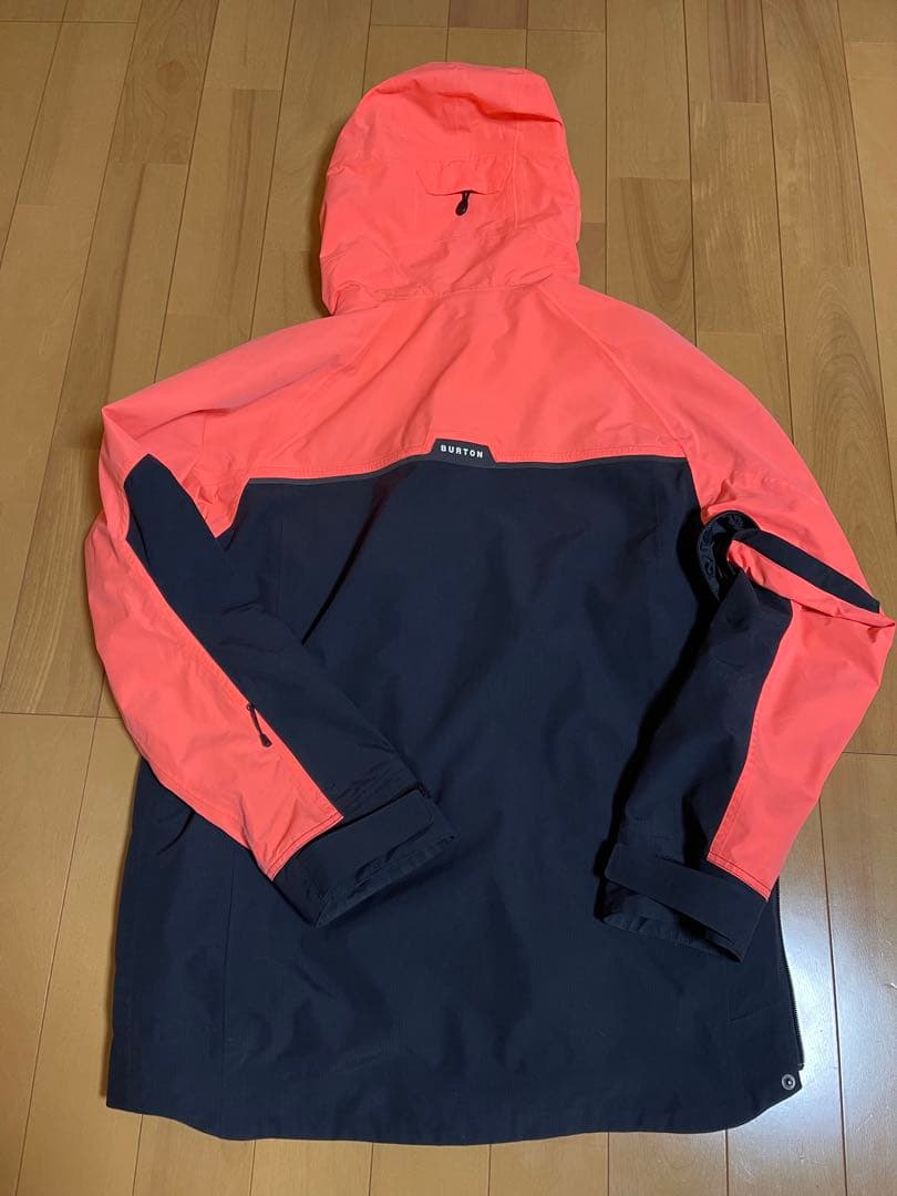 BURTON 22-23ジャケットビブパンセット　オレンジ