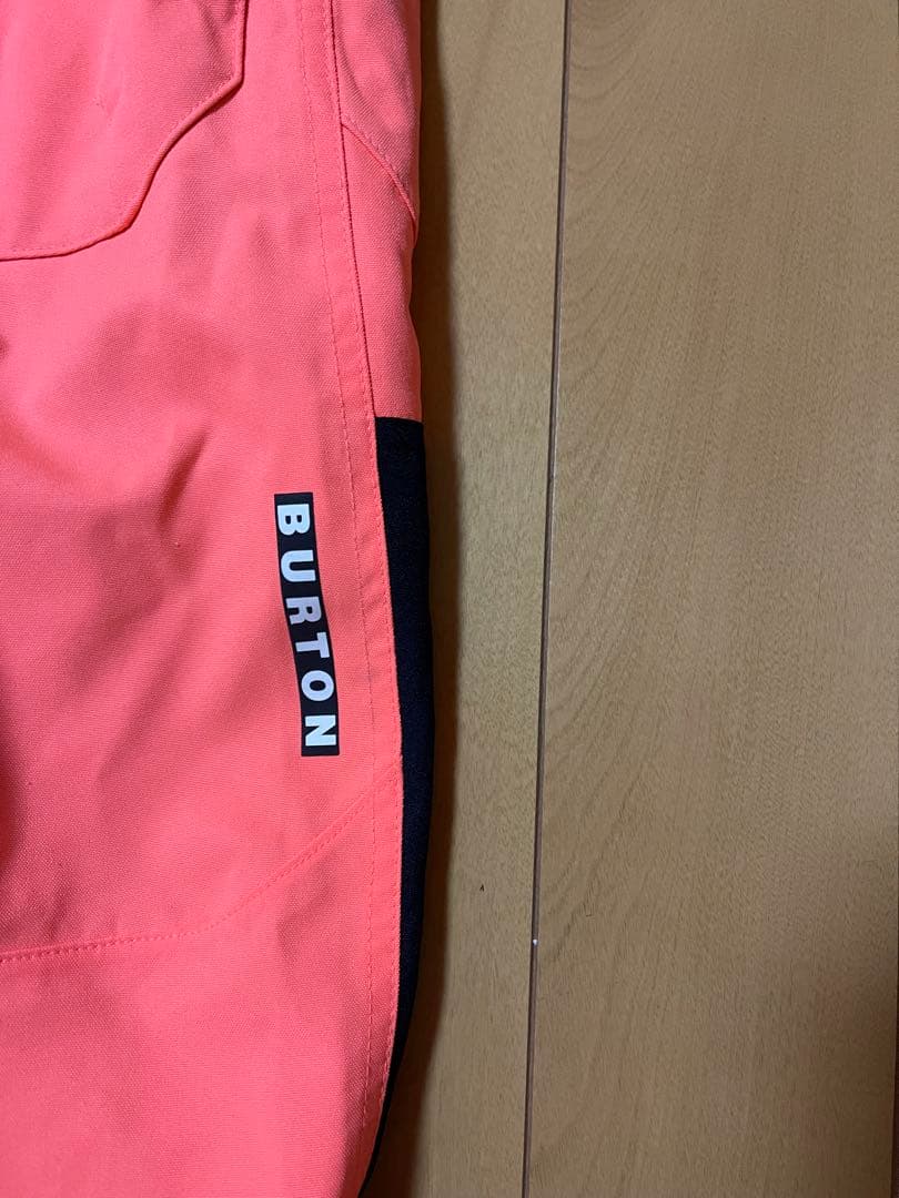 BURTON 22-23ジャケットビブパンセット　オレンジ
