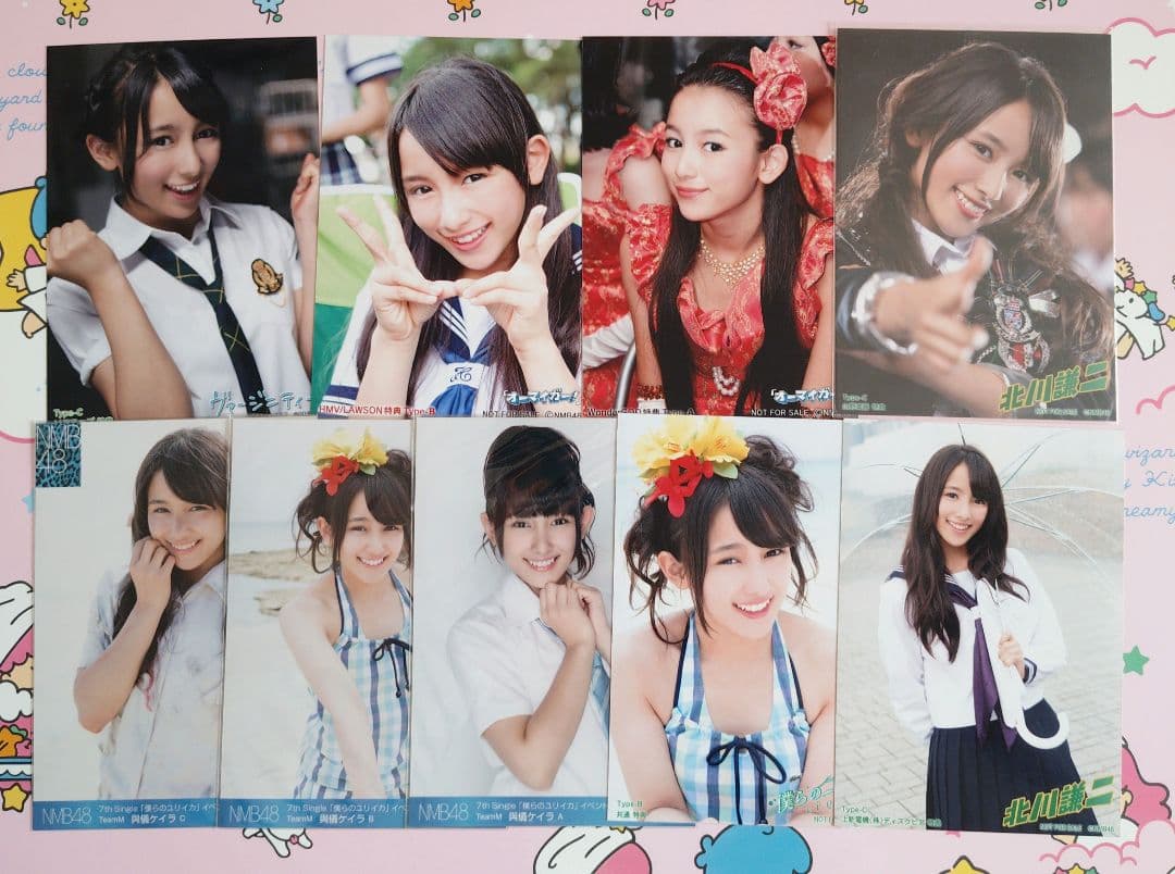 NMB48 ♡與儀ケイラ♡ 生写真 缶バッジ まとめ売り