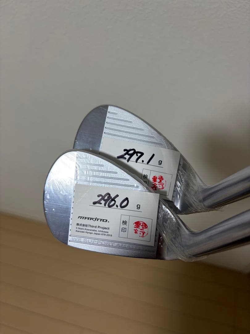 CLUBHAUS X MakinoGolf ウェッジセット　52、58度