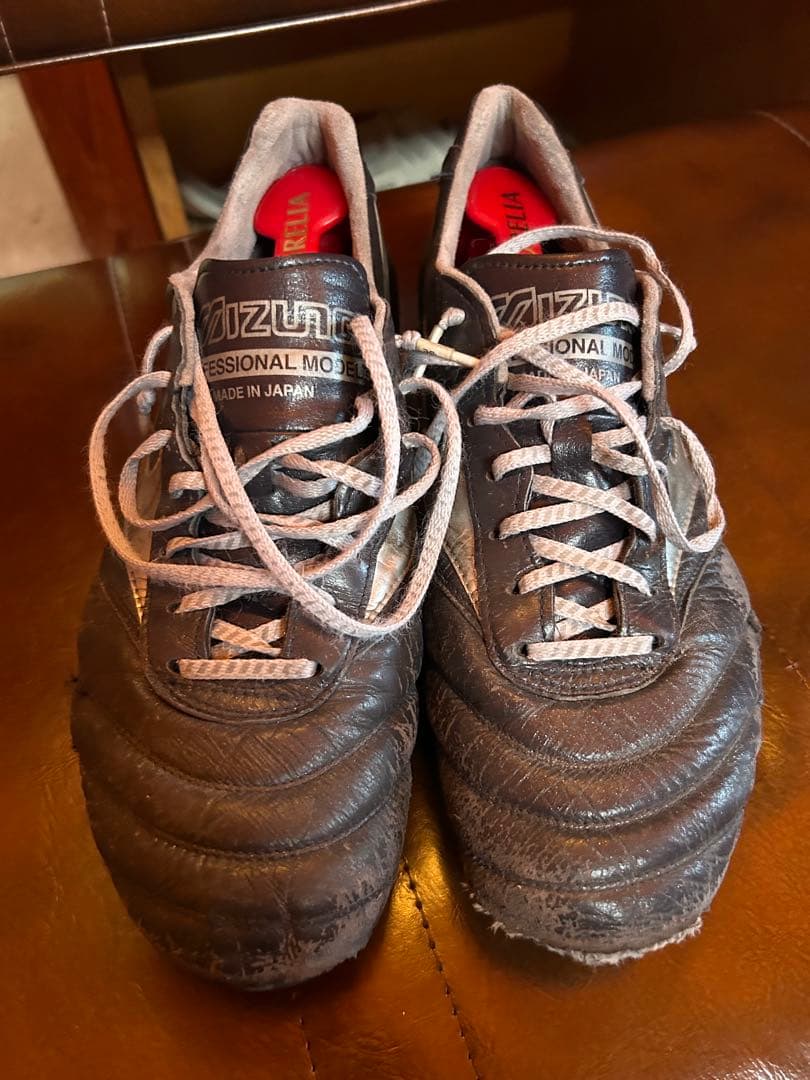 Mizuno Professional Model ブラックスパイクシューズ