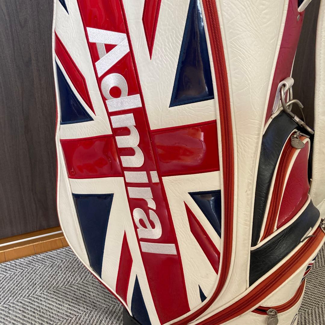 Admiral キャディバッグ イギリス国旗デザイン