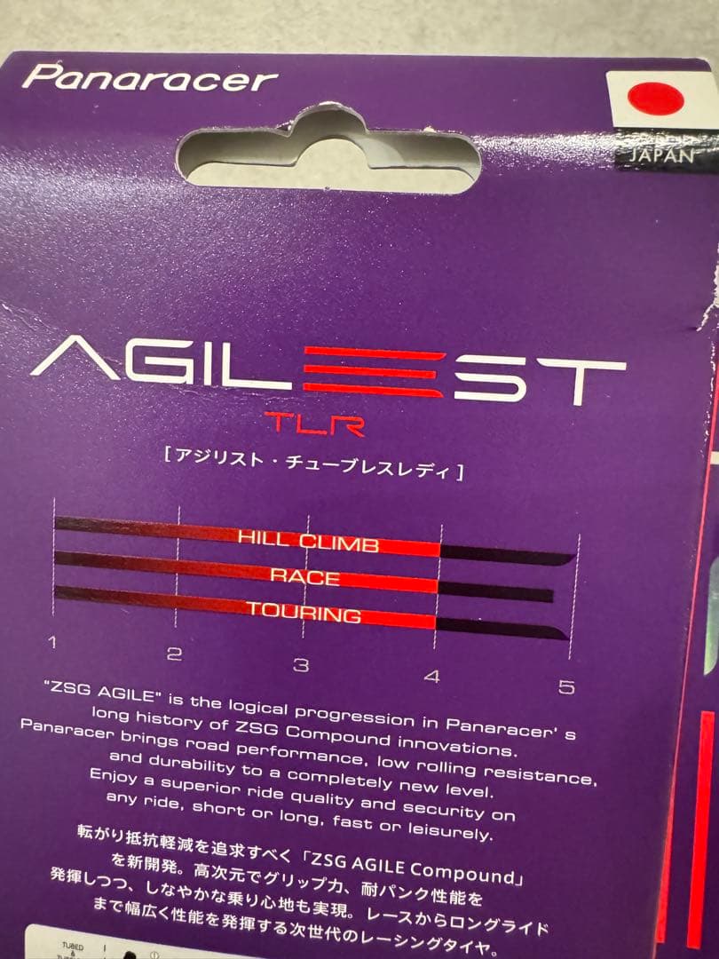 (未使用)Panaracer AGILEST TLR 25C 2本セット
