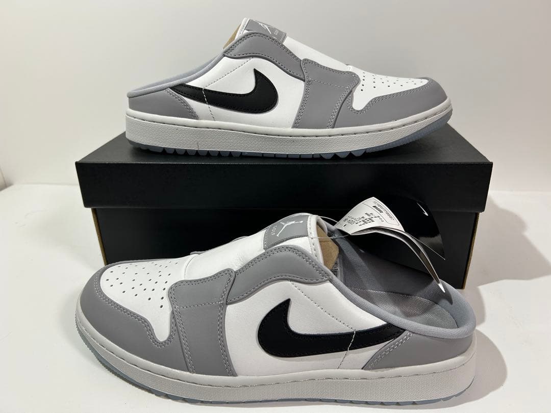 【新品】28cm NIKE エアジョーダン1 ミュール \"ウルフグレー\"