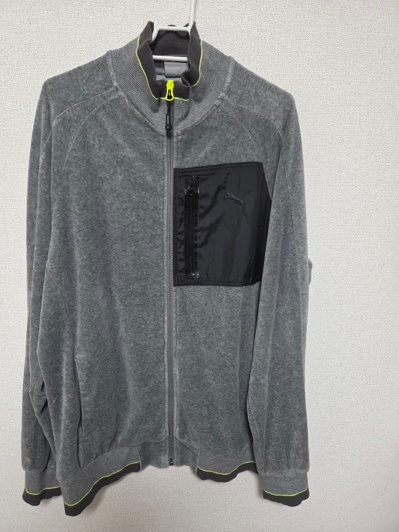 PUMA　Puma　プーマ　ベロア　セットアップ　グレー　上XL　下L