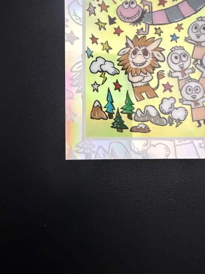 topps Labubu chrome TM01 プリントサイン　ラブブ