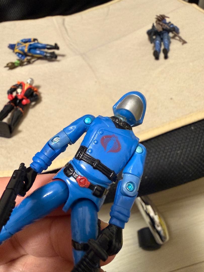 当時物　G.I.ジョー gijoe コブラコマンダー　フィギュア　コブラ