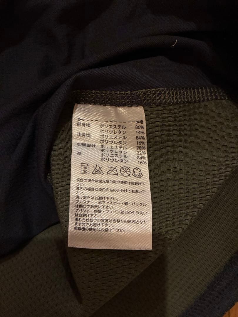adidas techfit コンプレッションシャツ M ブラック/グリーン