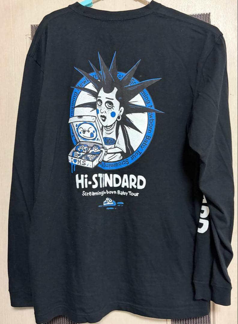 Hi-STANDARD ロンT ブラック XL