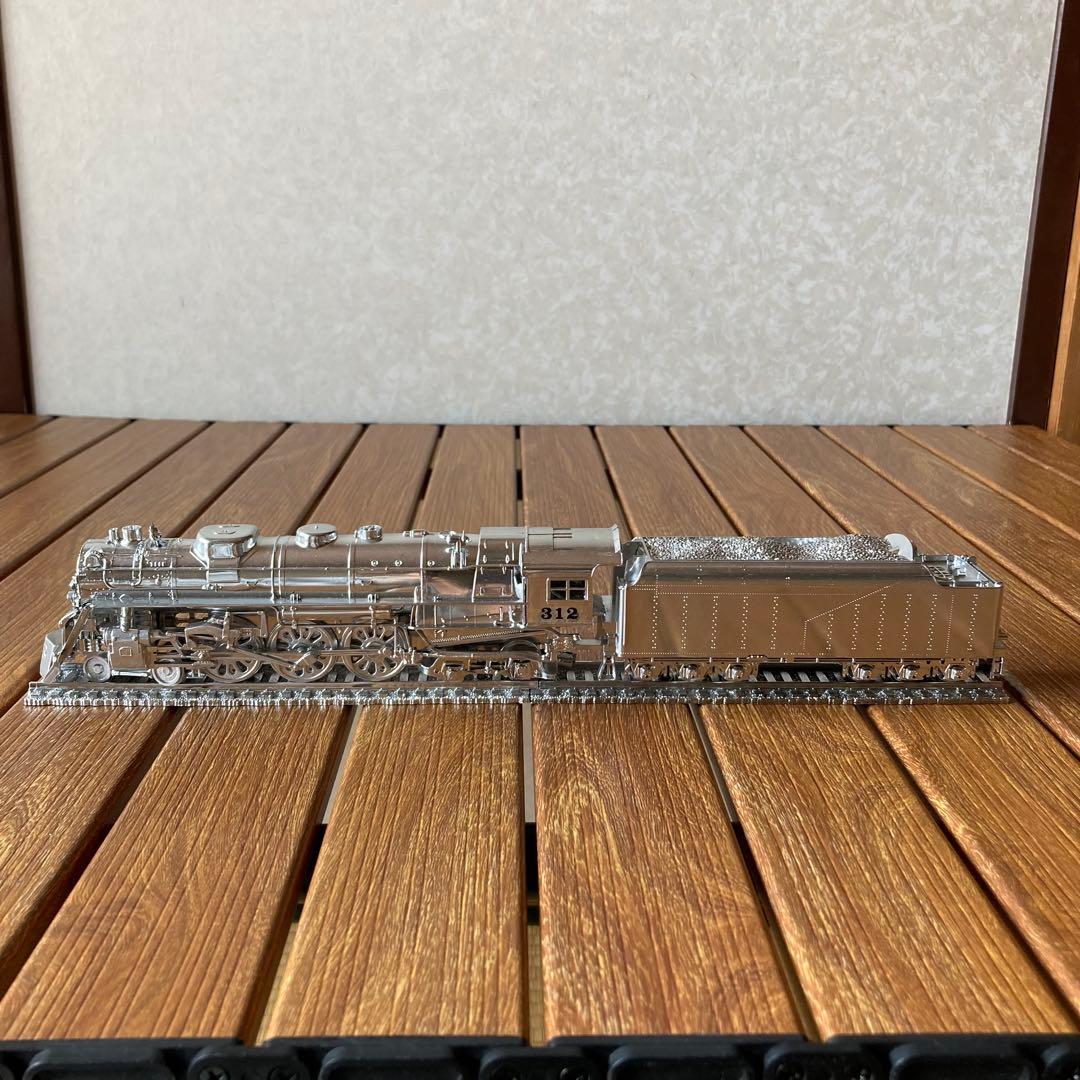TS79 チェシーシステム ハドソン号 312 蒸気機関車 置物 鉄道模型