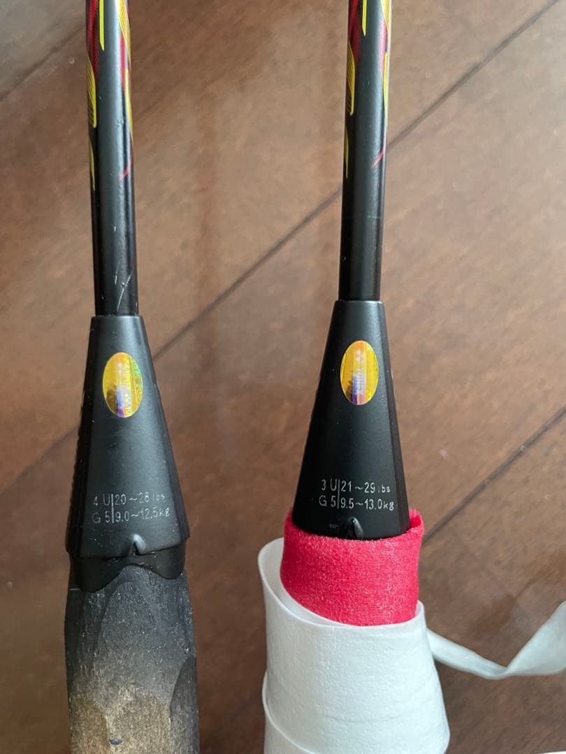 【ジャンク品】廃盤★YONEX ナノフレア800 3UG5 2本セット