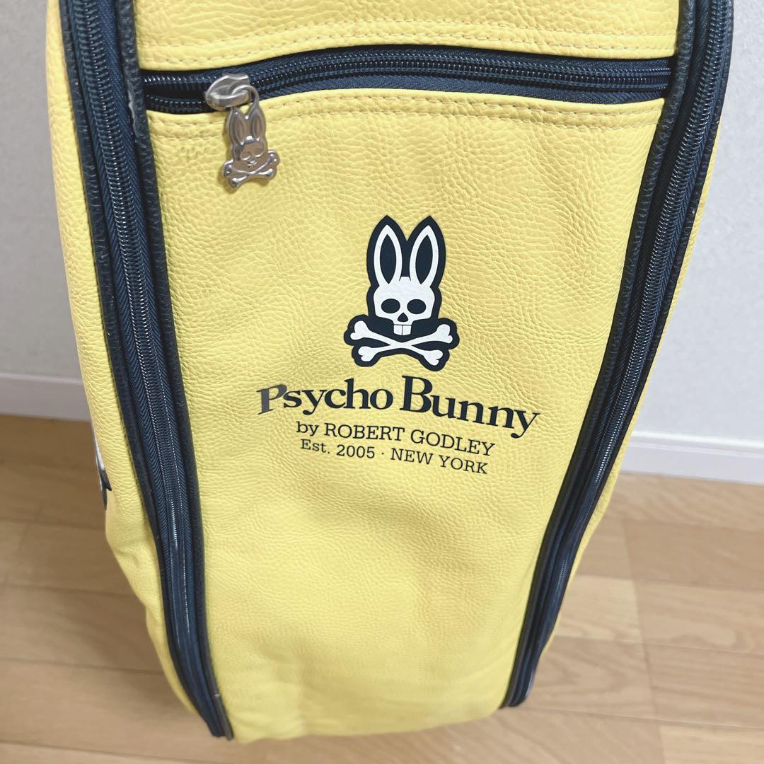 K110 Psycho Bunny サイコバニー キャディバッグ イエロー