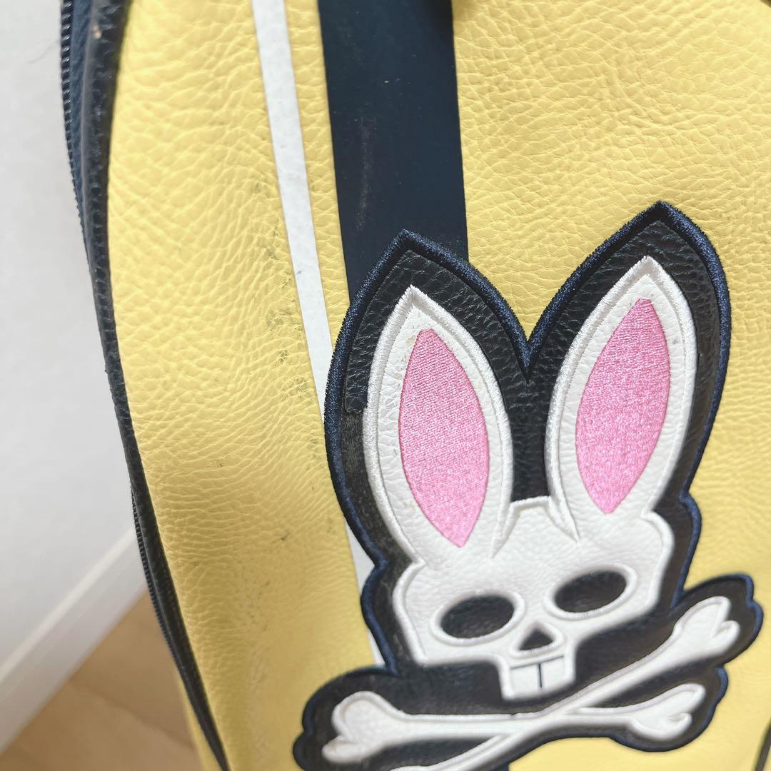 K110 Psycho Bunny サイコバニー キャディバッグ イエロー