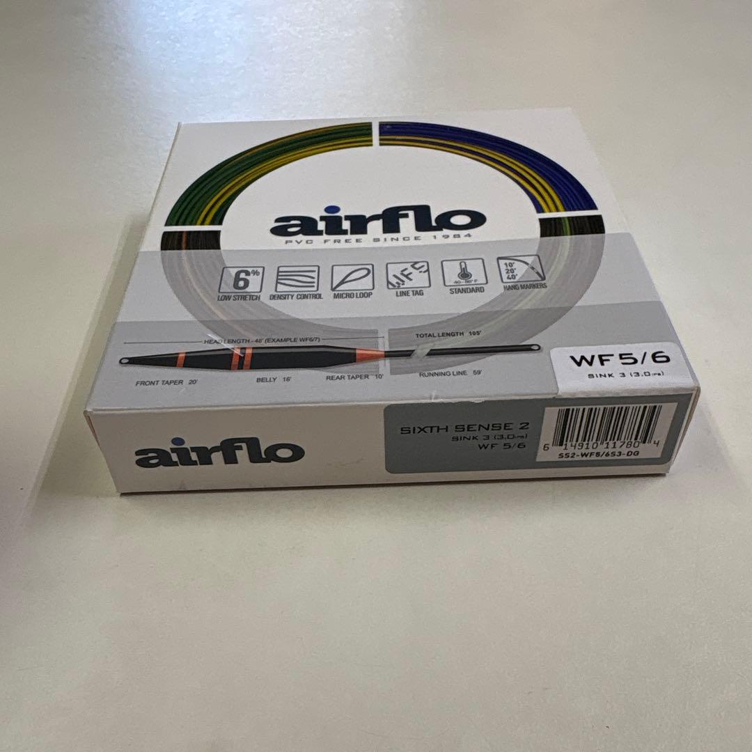 Airflo【エアフロ】シックスセンス　WF5/6 ２個セット　フライライン