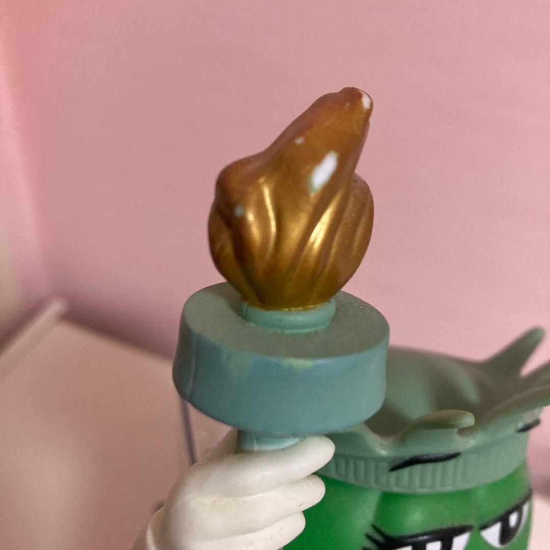 M&M's グリーン 自由の女神 ディスペンサー