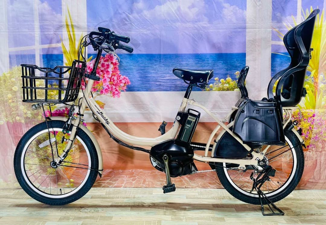 即日発送⭐︎丁寧梱包パスバビー12AH⭐️子供乗せ電動アシスト自転車Y3290