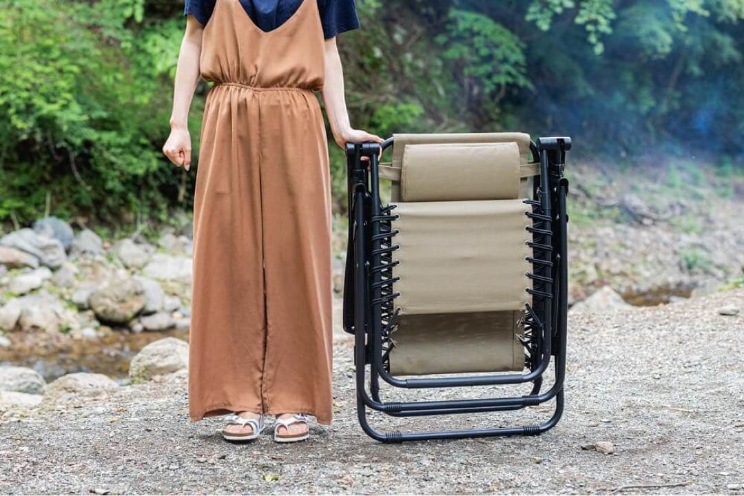 新品　イグニオ　フリーリクライニングチェア　二脚セット　　サウナ　整い椅子