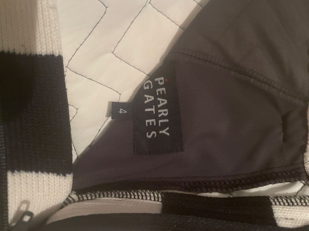 パーリーゲイツ　PEARLYGATES ストライプキルティングパンツ メンズ