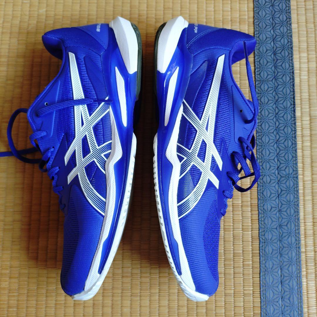 アシックス SOLUTION SPEED FF3 29cm 青 テニスシューズ