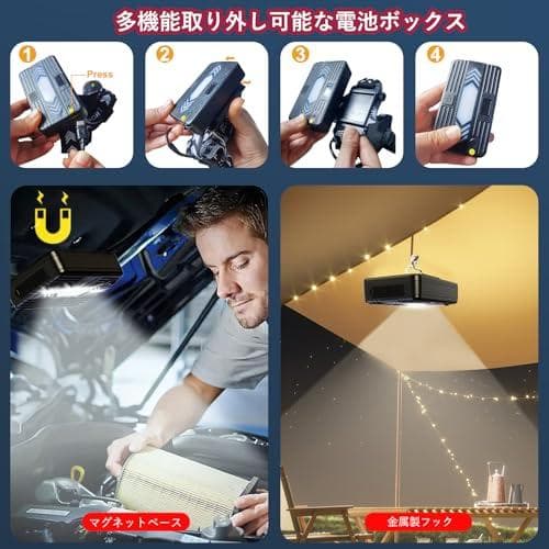 LED ヘッドライト USB充電式【2025新登場·10モード ディジタル電気p