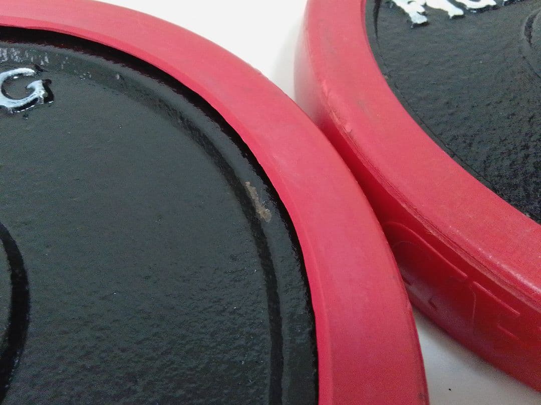 ファイティングロード ラバー付 ダンベル 5kg×4枚 合計約20kg 28mm