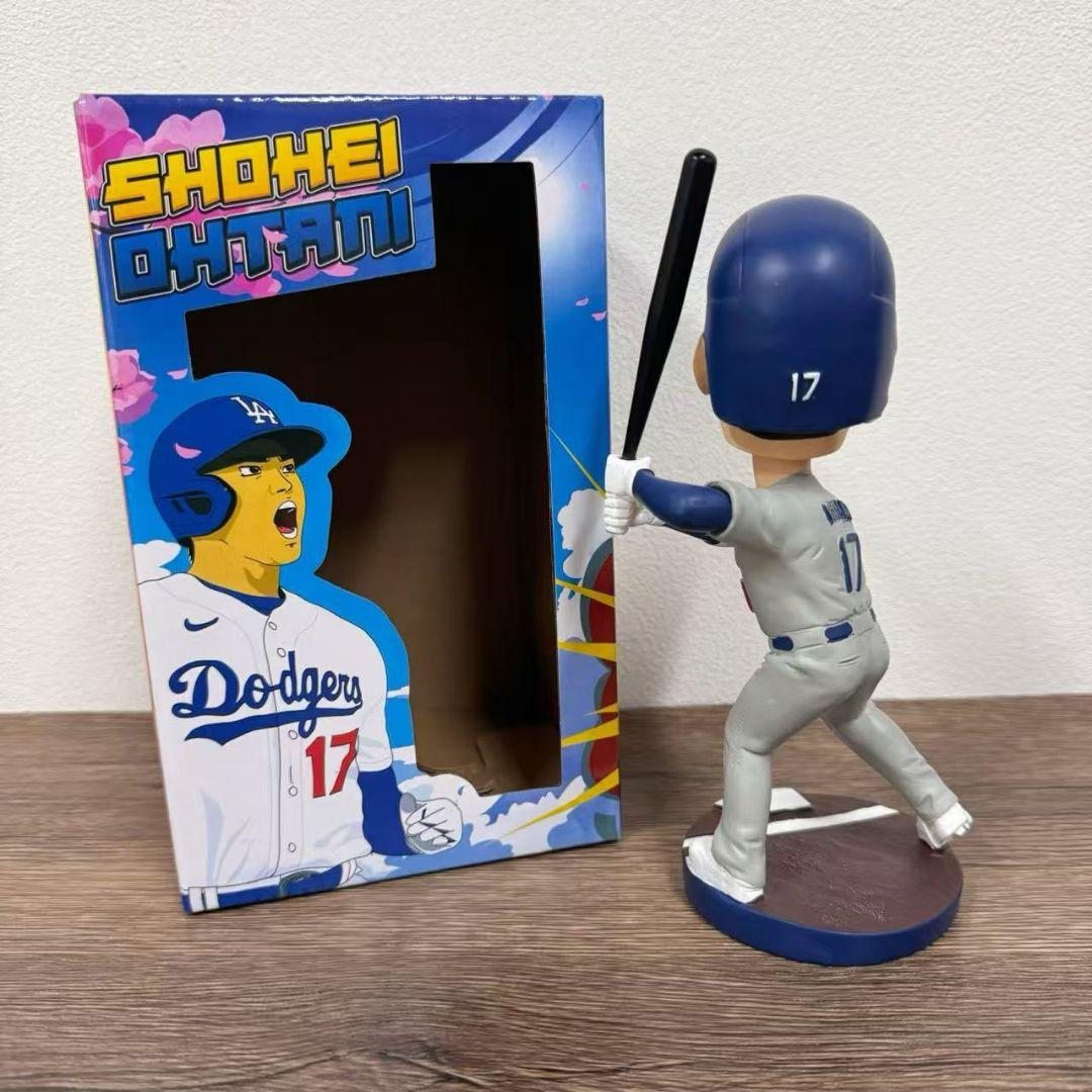 大谷翔平　ボブルヘッド　グレー　ビジターユニフォーム　5/16配布1700個限定