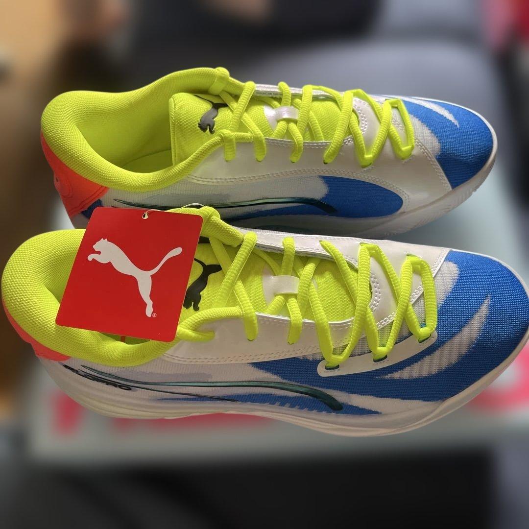 新品タグ付き　Puma ALLPRO NITROバスケットボールシューズ