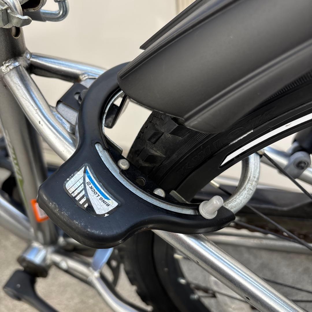 ★ドライド★人気！24インチ　子供用　自転車　変速　シルバー　引き取り限定