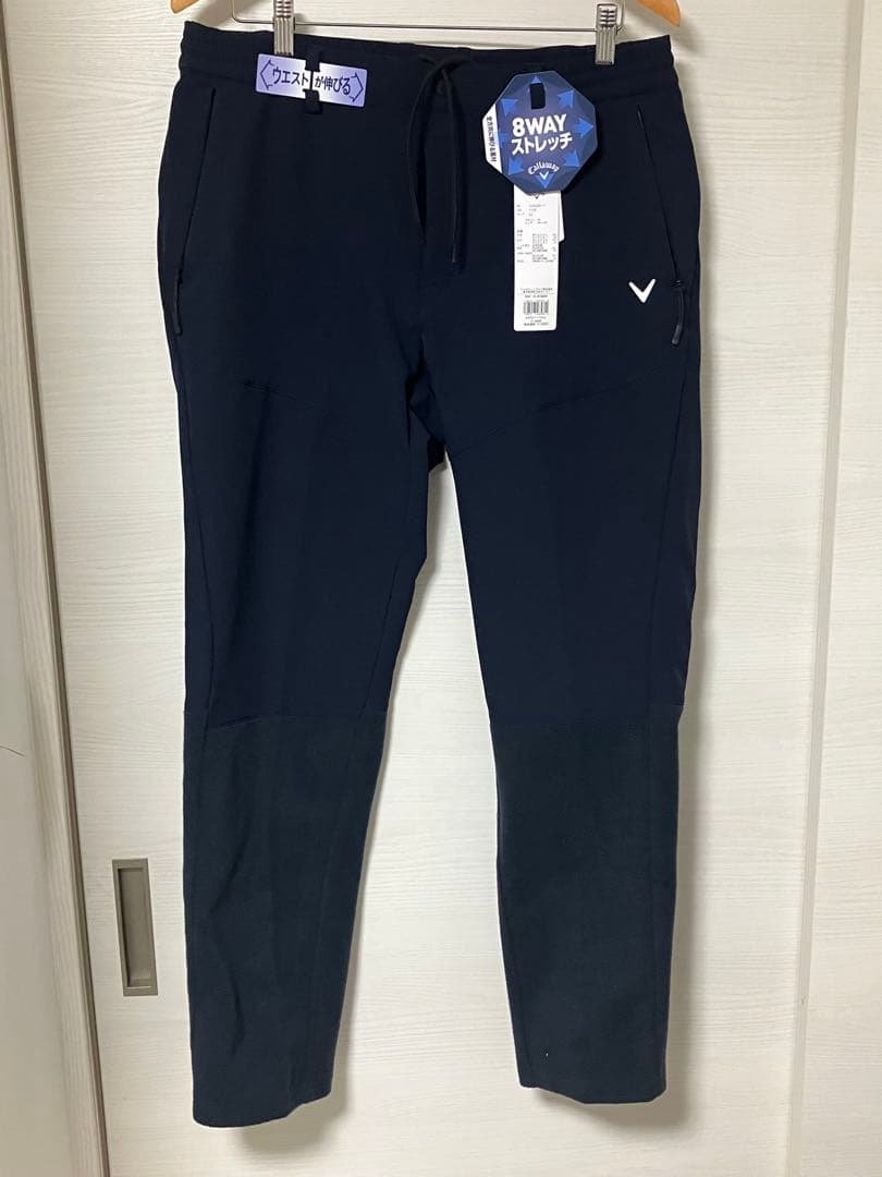 Callaway ゴルフウェア 表起毛ダブルニットパンツ