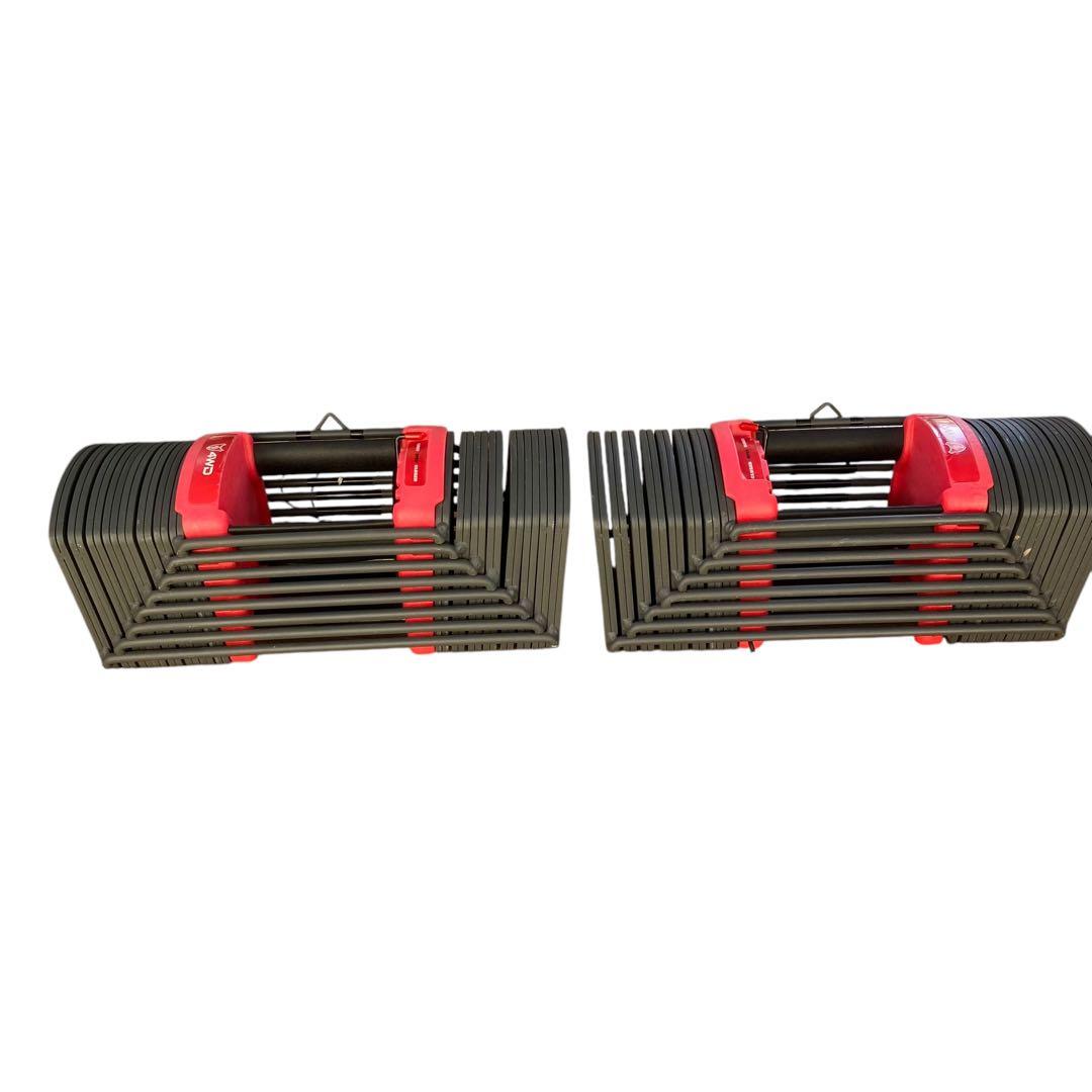 4WD ブロックダンベル 可変式ダンベル 約2.3kg〜41kg 2個セット