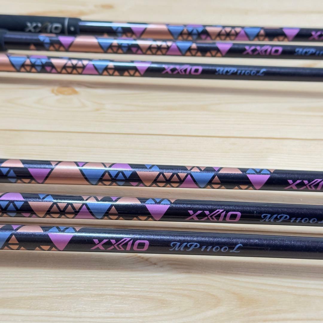 【レディース L】ゼクシオ11 アイアン 6本 セット XXIO11 ブルー 青