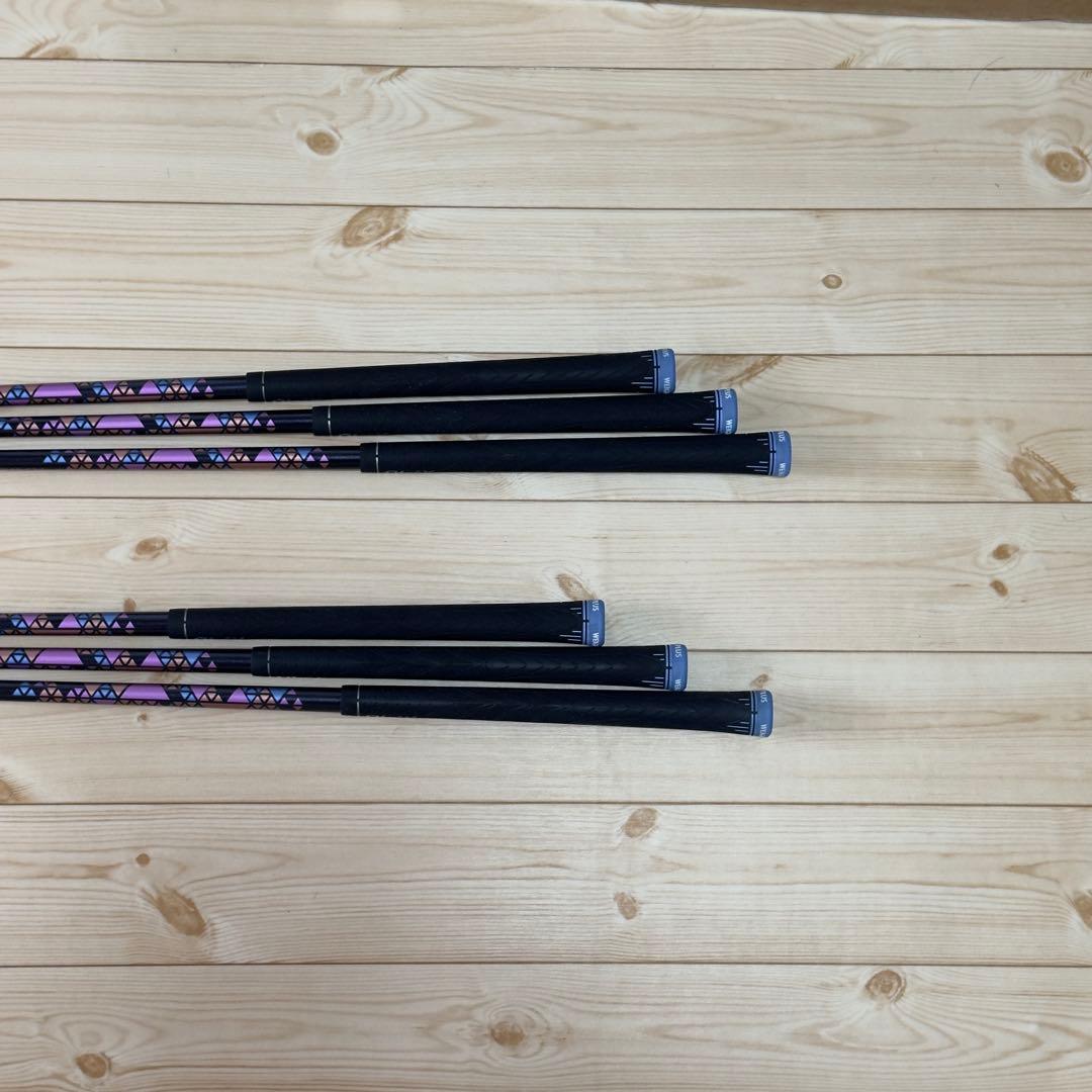 【レディース L】ゼクシオ11 アイアン 6本 セット XXIO11 ブルー 青