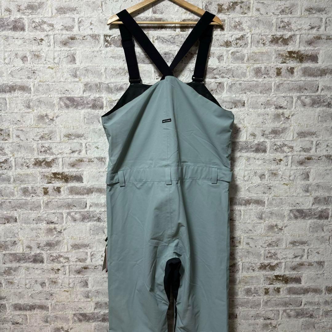 374　【リップカール】メンズ　撥水　ビブパンツ　2.5L　XL　ミネラルブルー