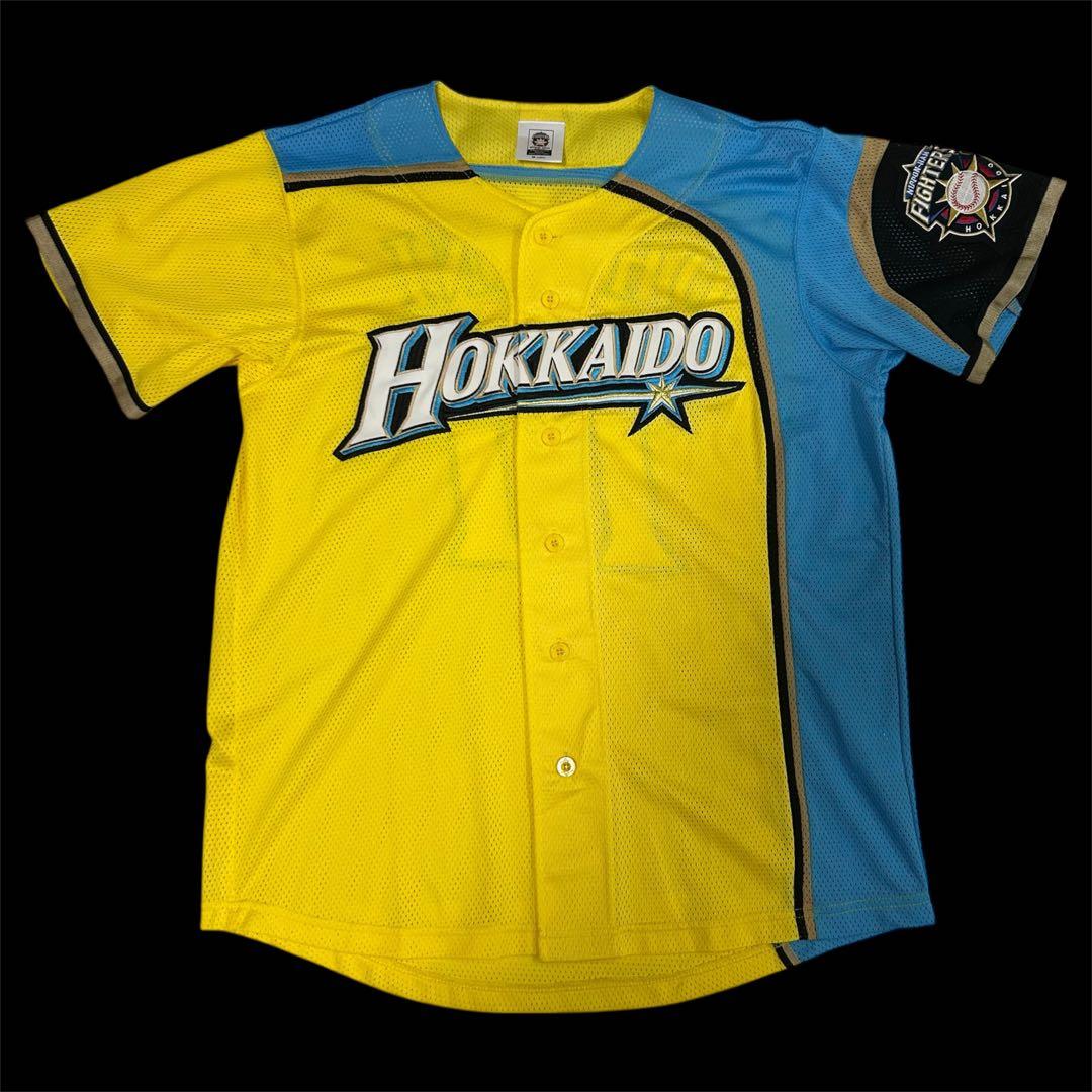 大谷翔平　日本ハムファイターズ　ハッピーイエロー　レプリカユニフォーム　サイズM